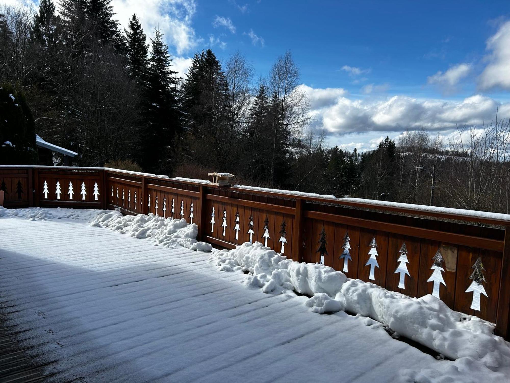 Chalet Avec Jacuzzi Prive, Vue Sur Les Vosges Belfahy Esterno foto