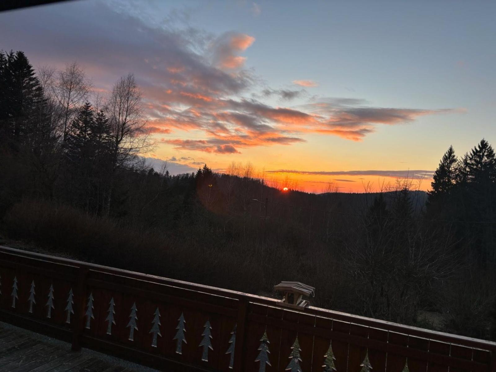 Chalet Avec Jacuzzi Prive, Vue Sur Les Vosges Belfahy Esterno foto
