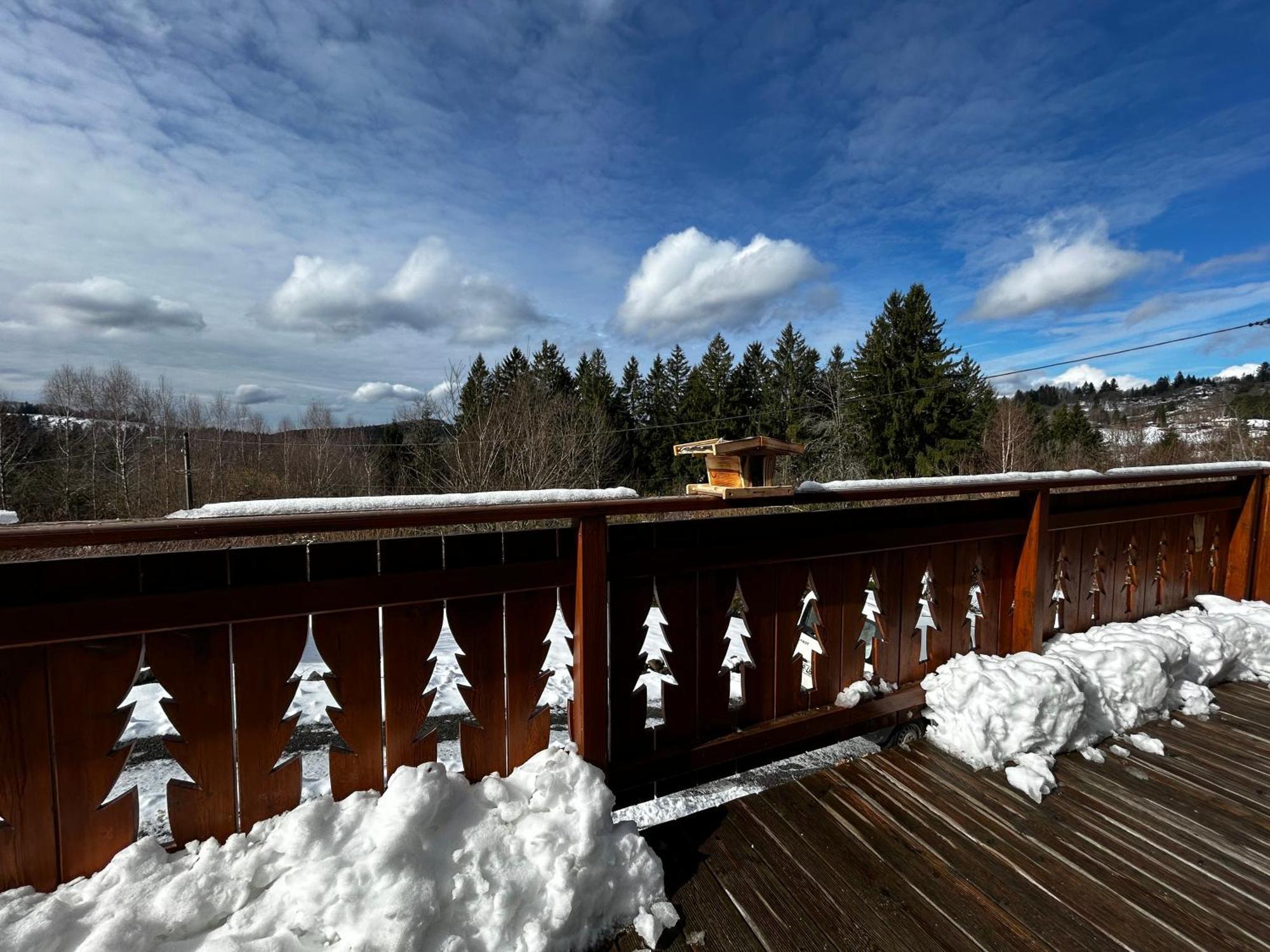 Chalet Avec Jacuzzi Prive, Vue Sur Les Vosges Belfahy Esterno foto