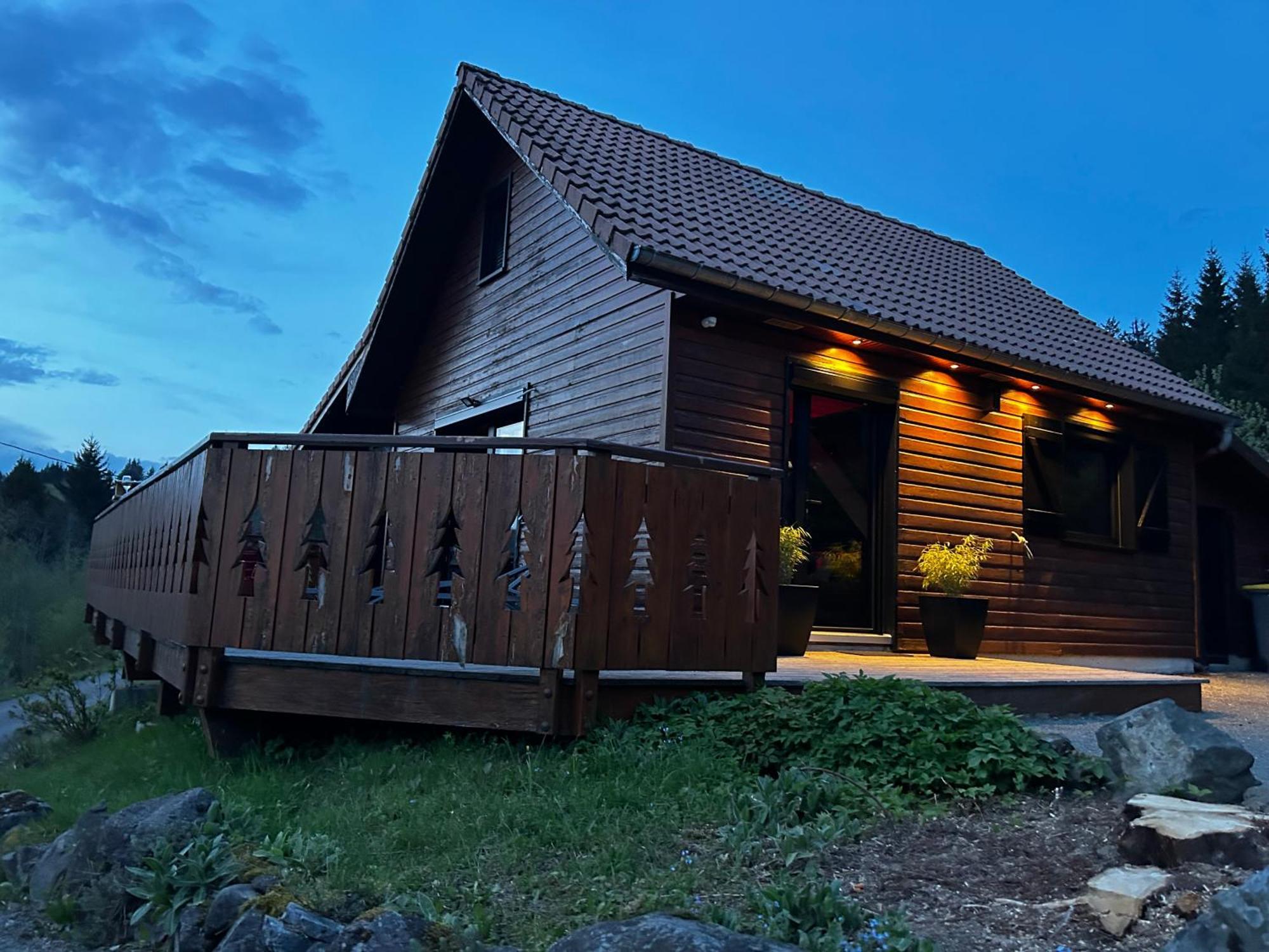 Chalet Avec Jacuzzi Prive, Vue Sur Les Vosges Belfahy Esterno foto