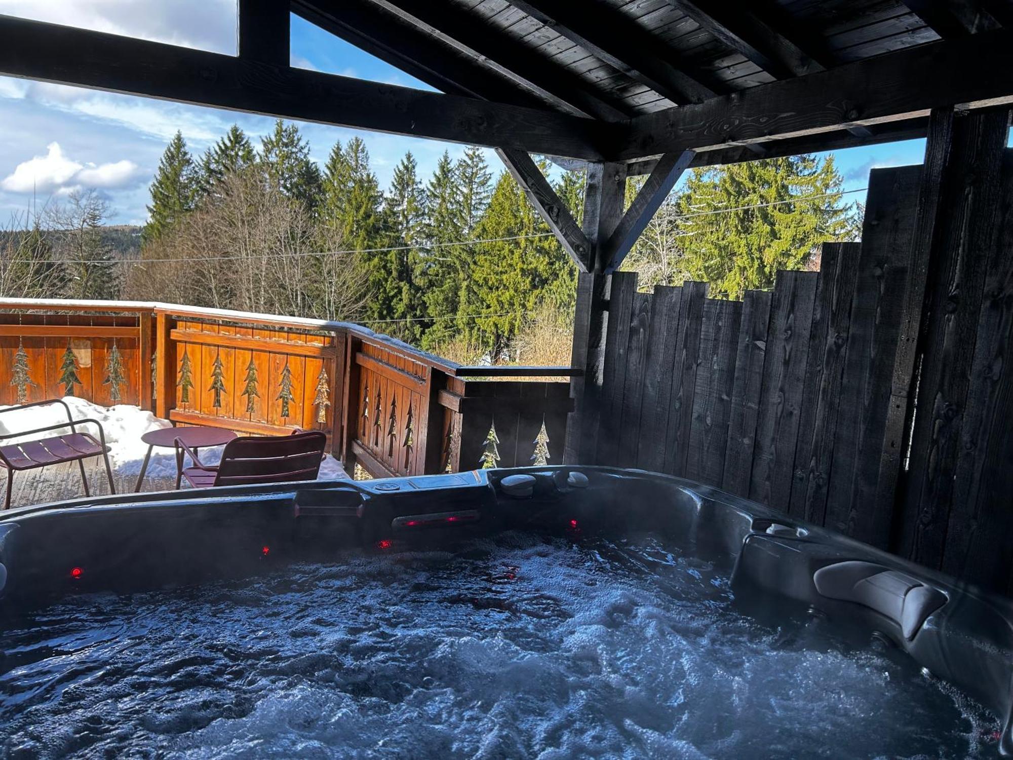 Chalet Avec Jacuzzi Prive, Vue Sur Les Vosges Belfahy Esterno foto