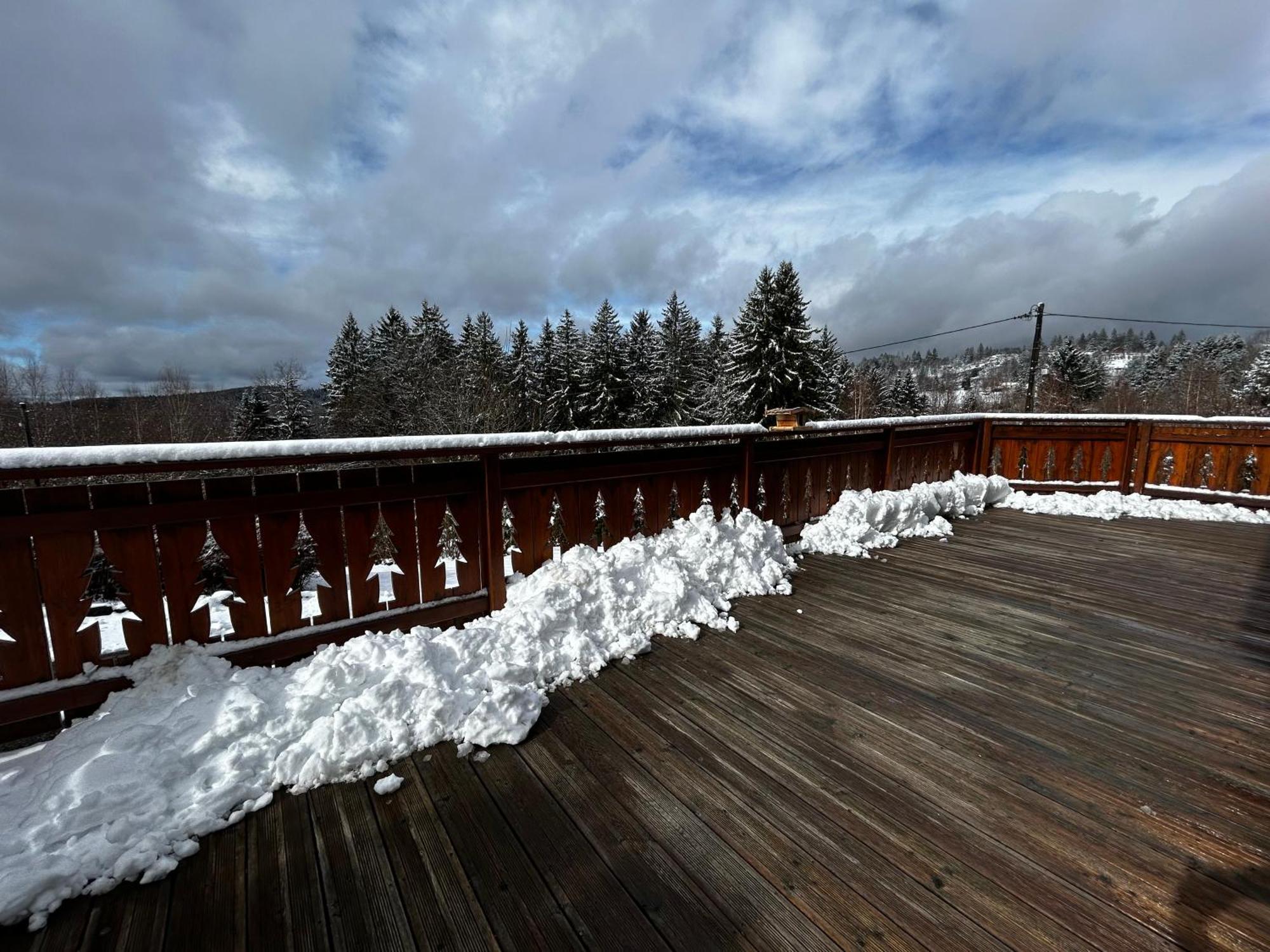 Chalet Avec Jacuzzi Prive, Vue Sur Les Vosges Belfahy Esterno foto